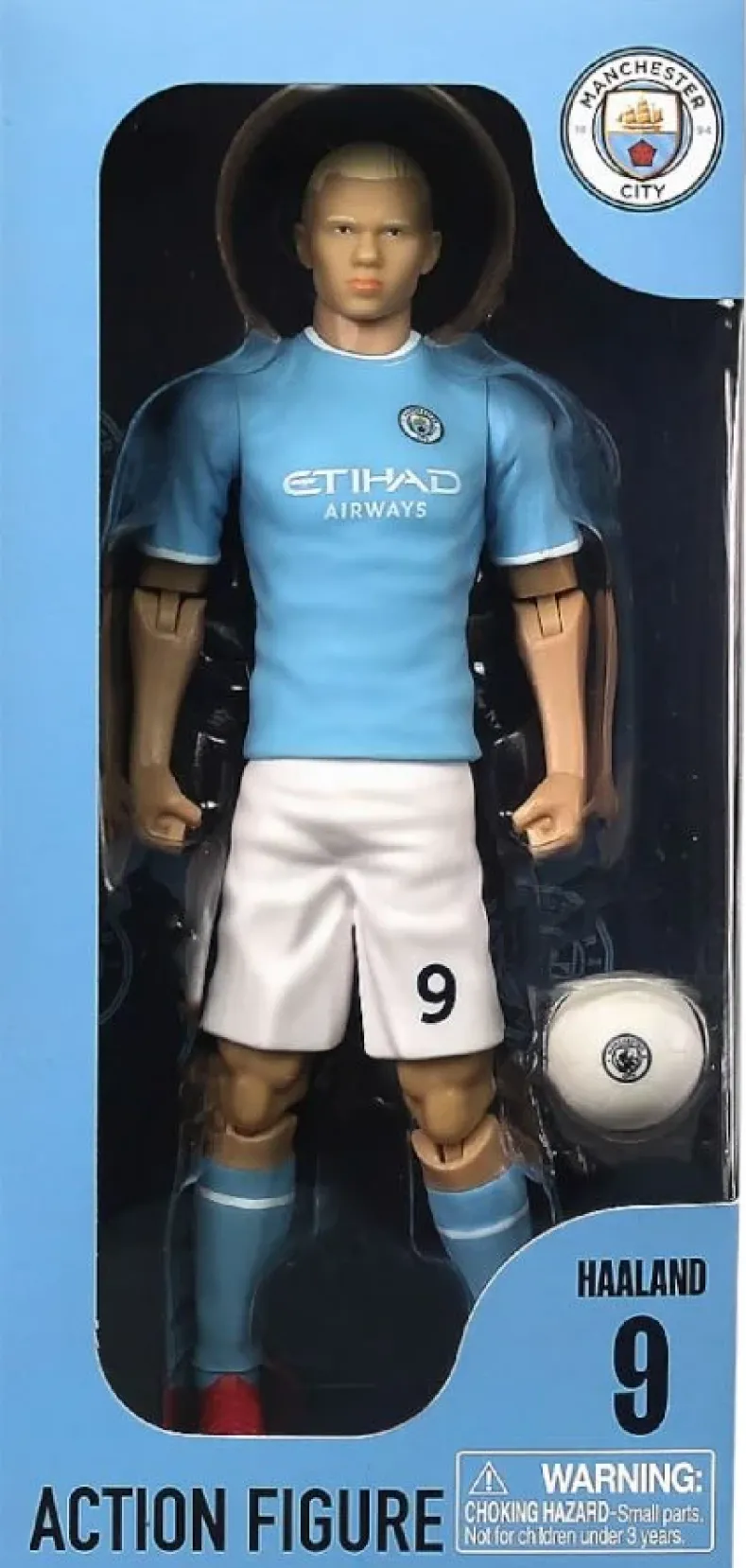 Erling Haaland Manchester City – Actiefiguur Voetballer (20 cm)