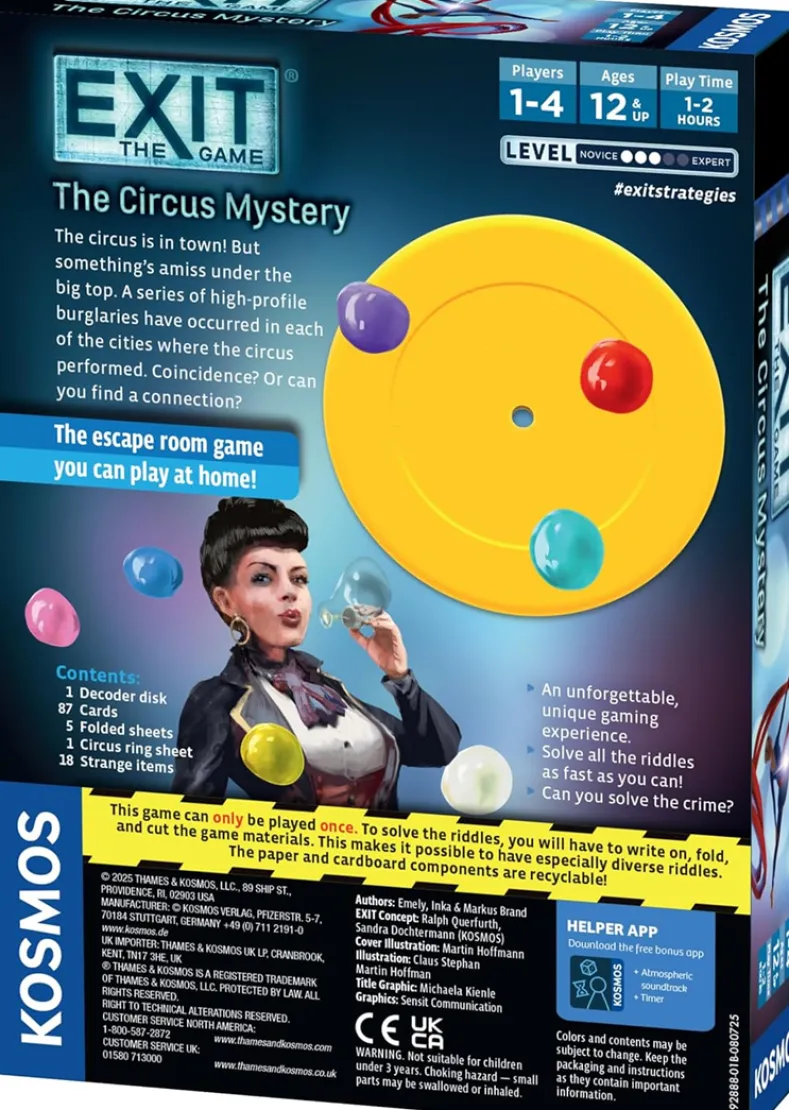 EXIT - The Circus Mystery (Engelse versie)