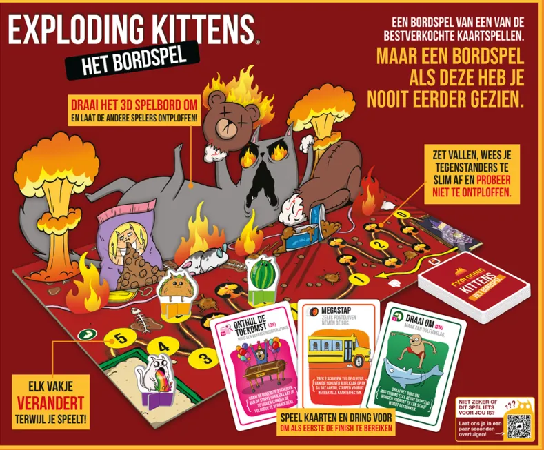 Exploding Kittens - Het Bordspel