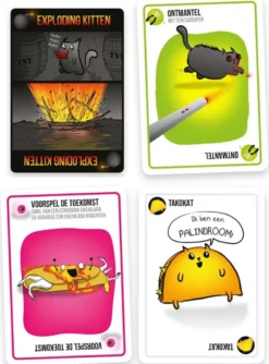 Exploding Kittens (NL versie) - Kaartspel