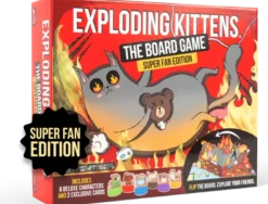 Exploding Kittens The Board Game - Super Fan Edition