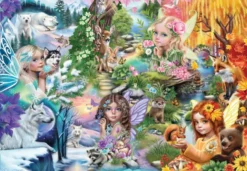 Fairy Seasons Puzzel (1000 stukjes)