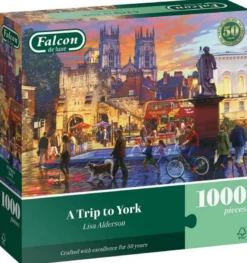 Falcon - A Trip to York Puzzel (1000 stukjes)