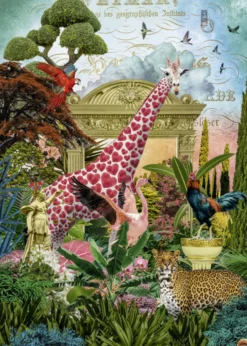 Fauna Fantasies - Giraffolove Puzzel (1000 stukjes)