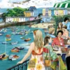 Fiona Osbaldstone - Dining at Tenby Puzzel (1000 stukjes)