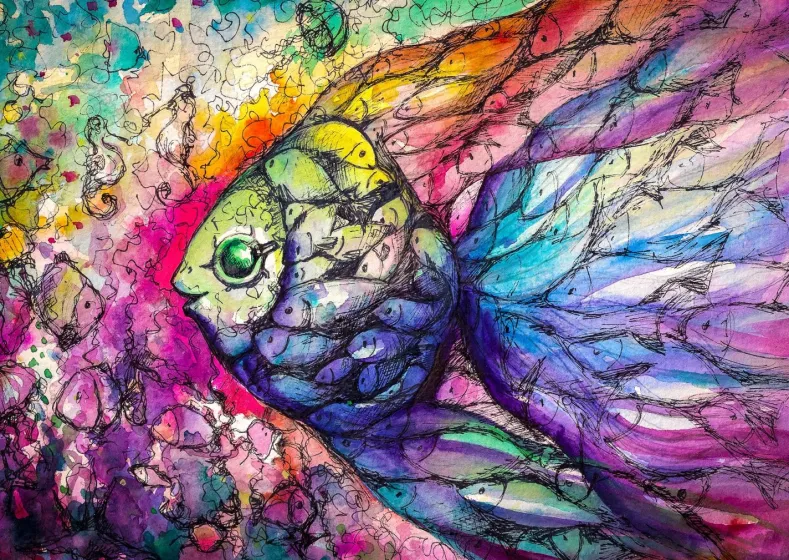 Fishes Puzzel (1000 stukjes)