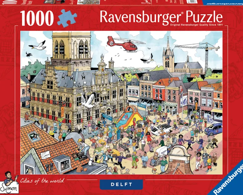 Fleroux - Delft Puzzel (1000 stukjes)