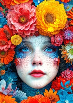 Floral Grasp Puzzel (1000 stukjes)