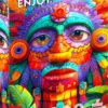 Floral Totem Puzzel (1000 stukjes)
