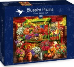 Flower Market Stall Puzzel (1000 stukjes)