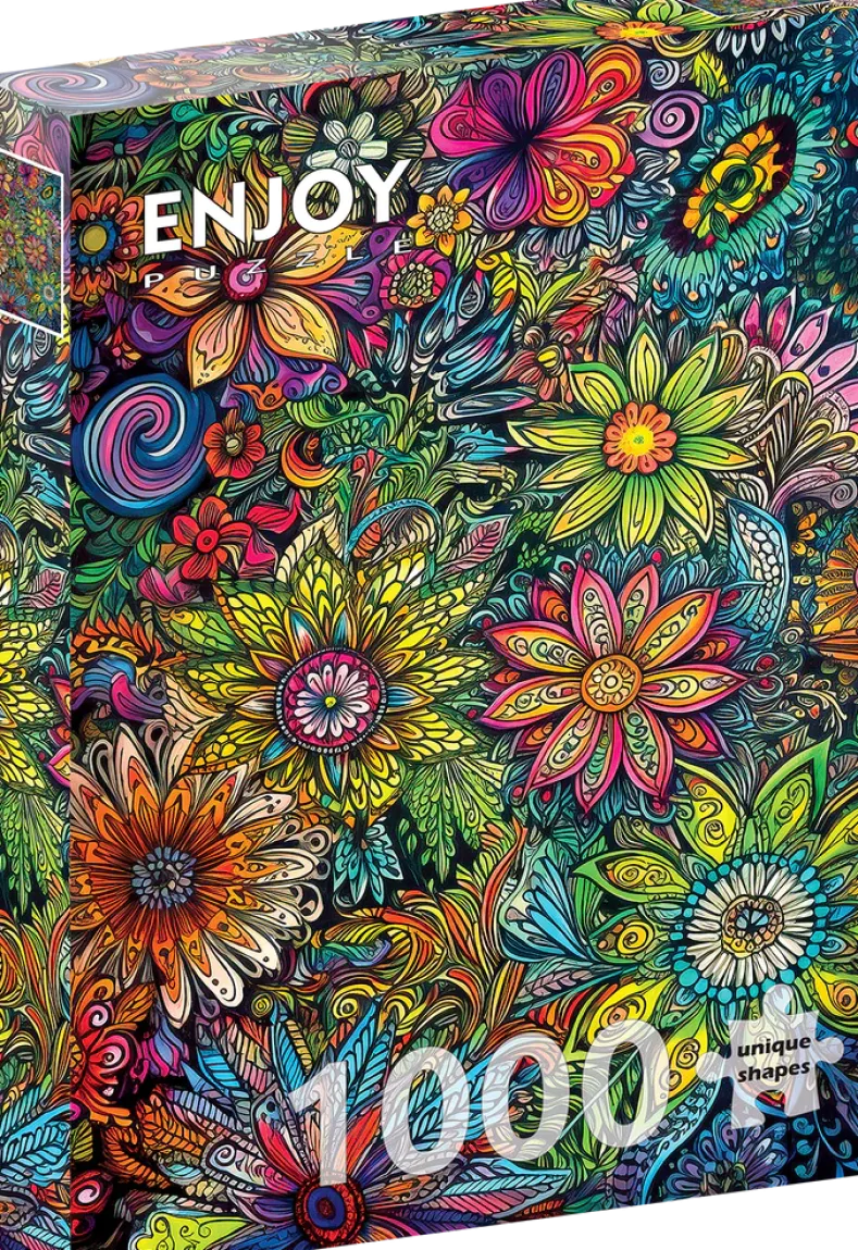 Flower Power Puzzel (1000 stukjes)