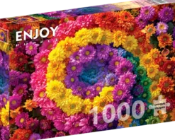 Flower Vortex Puzzel (1000 stukjes)
