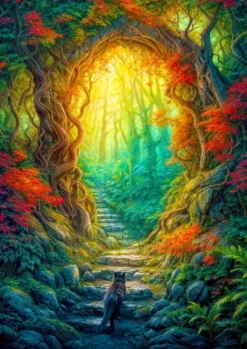 Forest Gateway Puzzel (1000 stukjes)