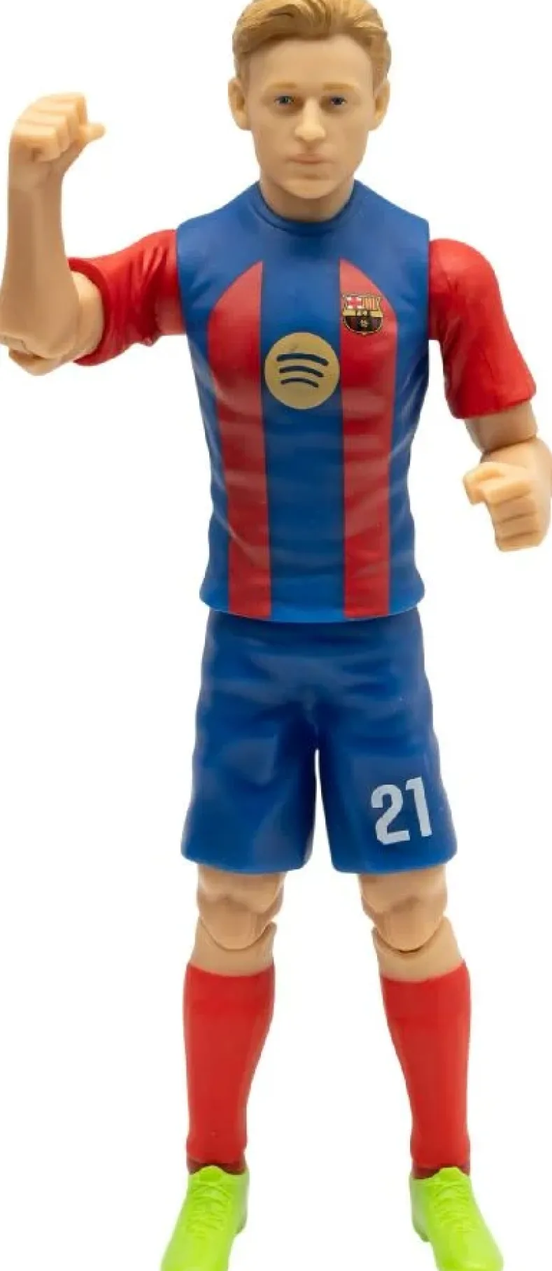 Frenkie De Jong FC Barcelona – Actiefiguur Voetballer (20 cm)