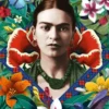 Frida Kahlo - Blooming Fantasy Puzzel (500 stukjes)