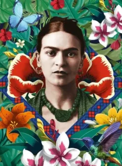 Frida Kahlo - Blooming Fantasy Puzzel (500 stukjes)