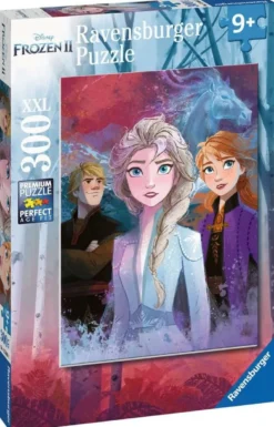 Frozen 2 - Elsa, Anna en Kristoff Puzzel (300 XXL stukjes)