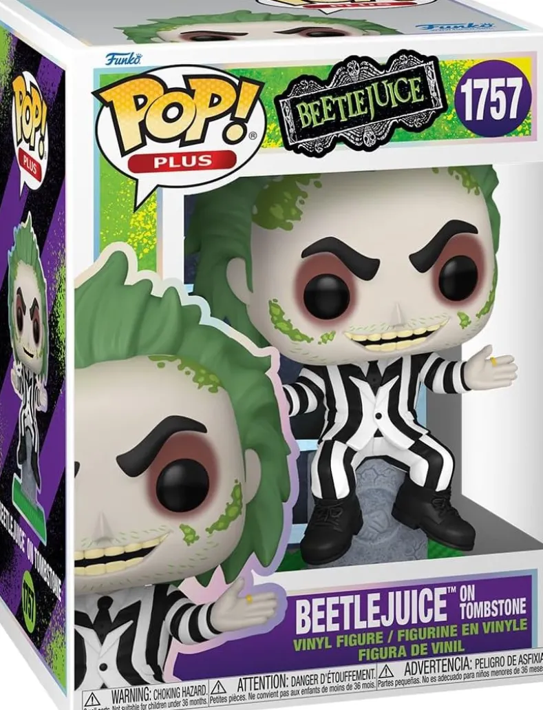 Funko Pop! - BeetleJuice with Tombstone #1757
