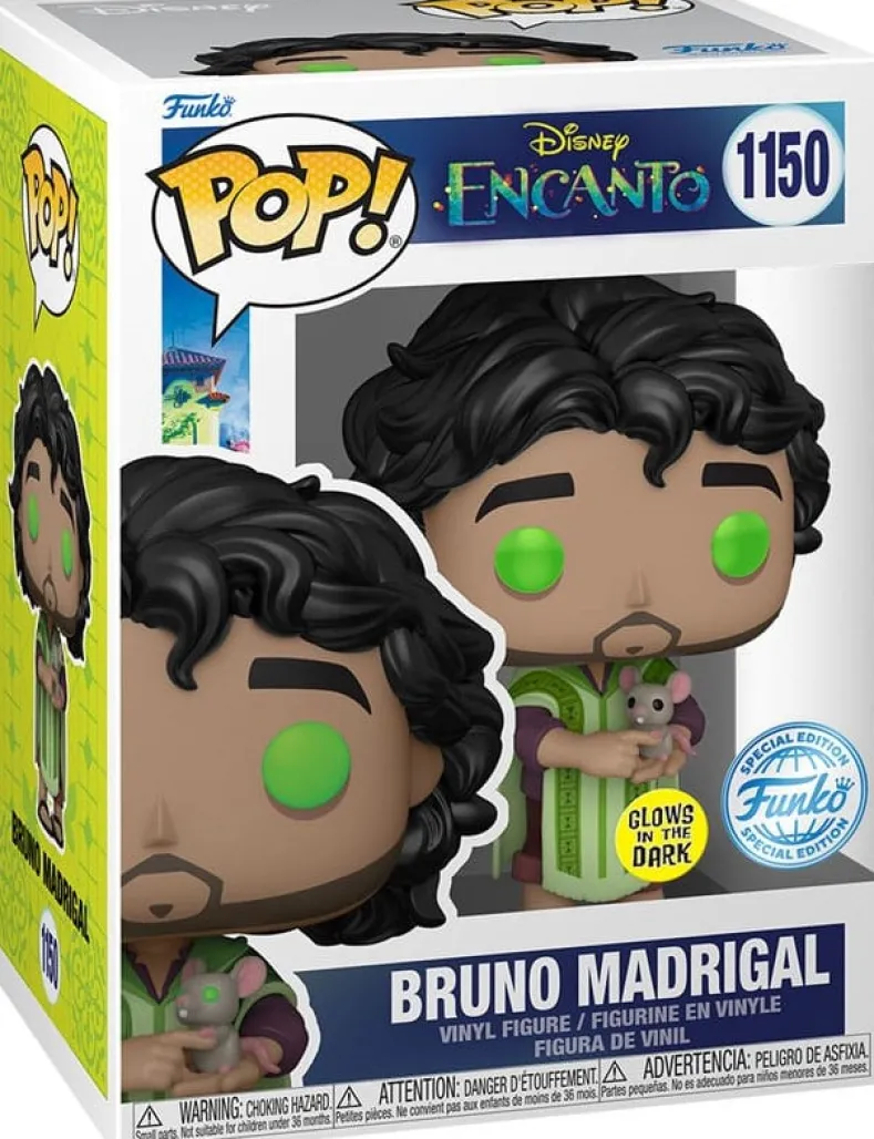 Funko Pop! - Disney Encanto Bruno 'Glow in the Dark' #1150