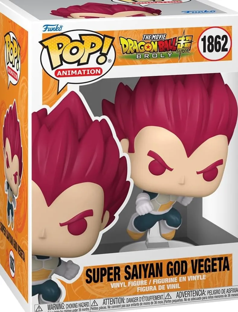 Funko Pop! - Dragon Ball Super - Super Saiyan God Vegeta #1862