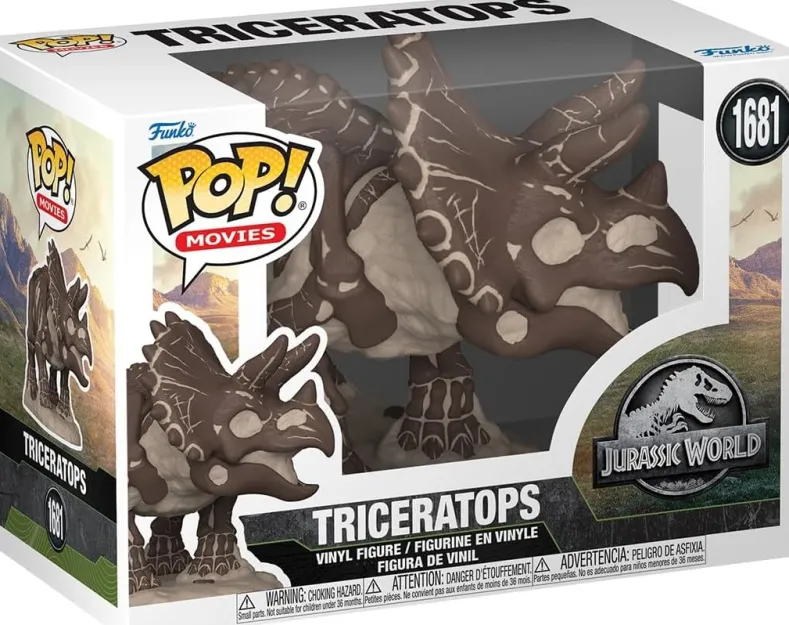 Funko Pop! - Jurassic Park Fossil Triceratops #1681