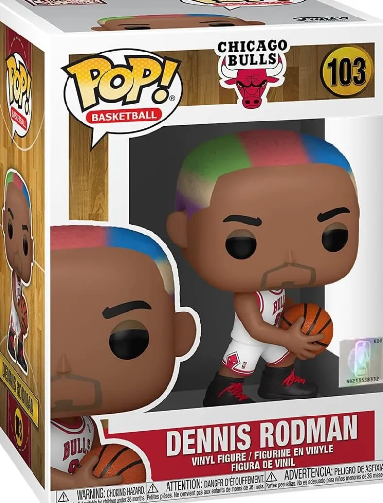 Funko Pop! - NBA Dennis "The Worm" Rodman #103
