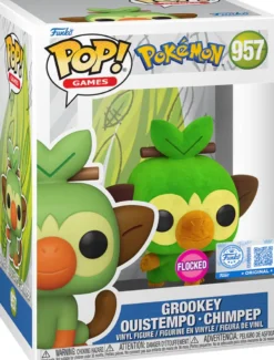 Funko Pop! - Pokemon - Grookey (Flocked) #957