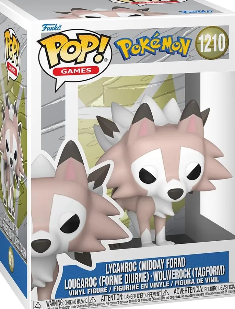 Funko Pop! - Pokemon - Lycanroc (Midday Form) #1210
