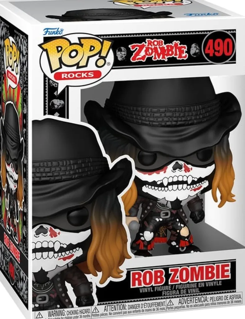 Funko Pop! - Rob Zombie with Bandana #490