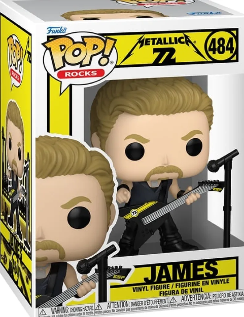 Funko Pop! - Rocks Metallica James (72) #484