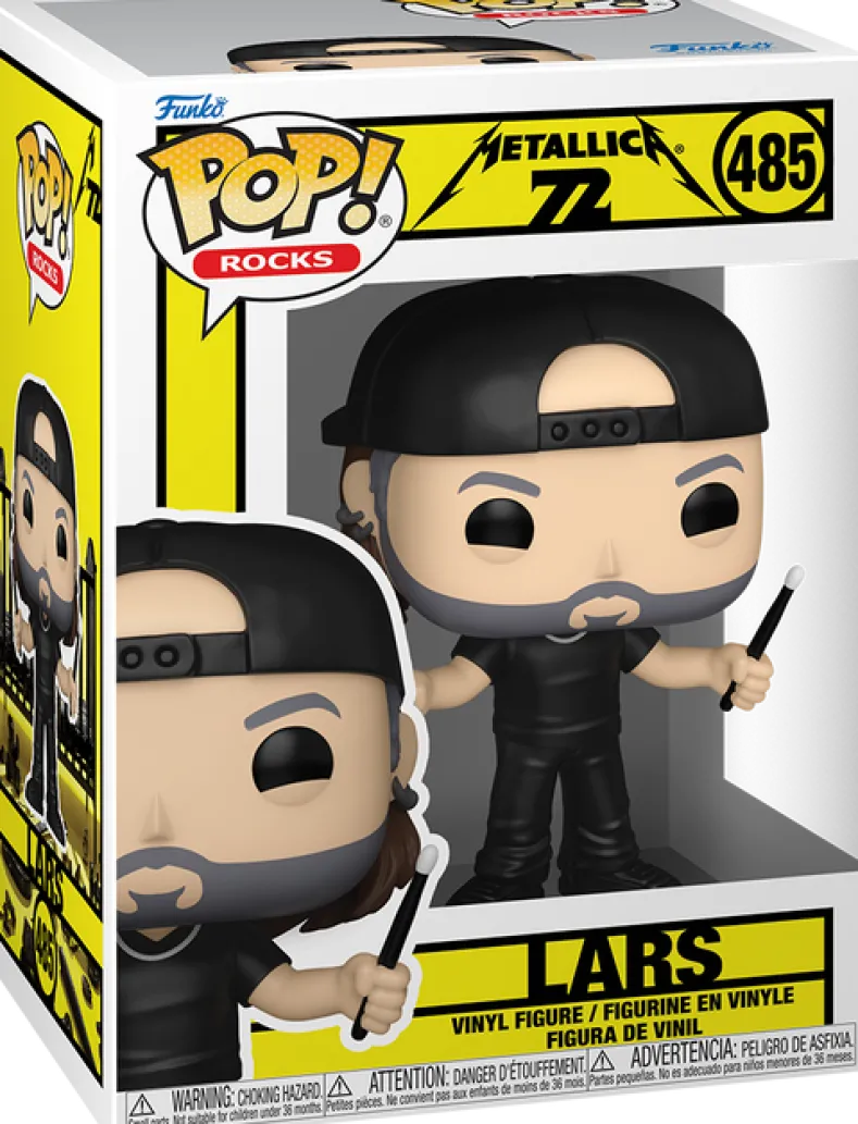 Funko Pop! - Rocks Metallica Lars (72) #485