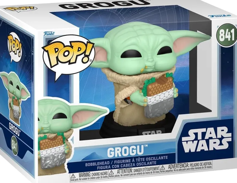 Funko Pop! - Star Wars - Mandalorian & Grogu - Grogu with Food #841