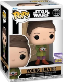 Funko Pop! - Star Wars Obi Wan - Young Leai with Lola #659