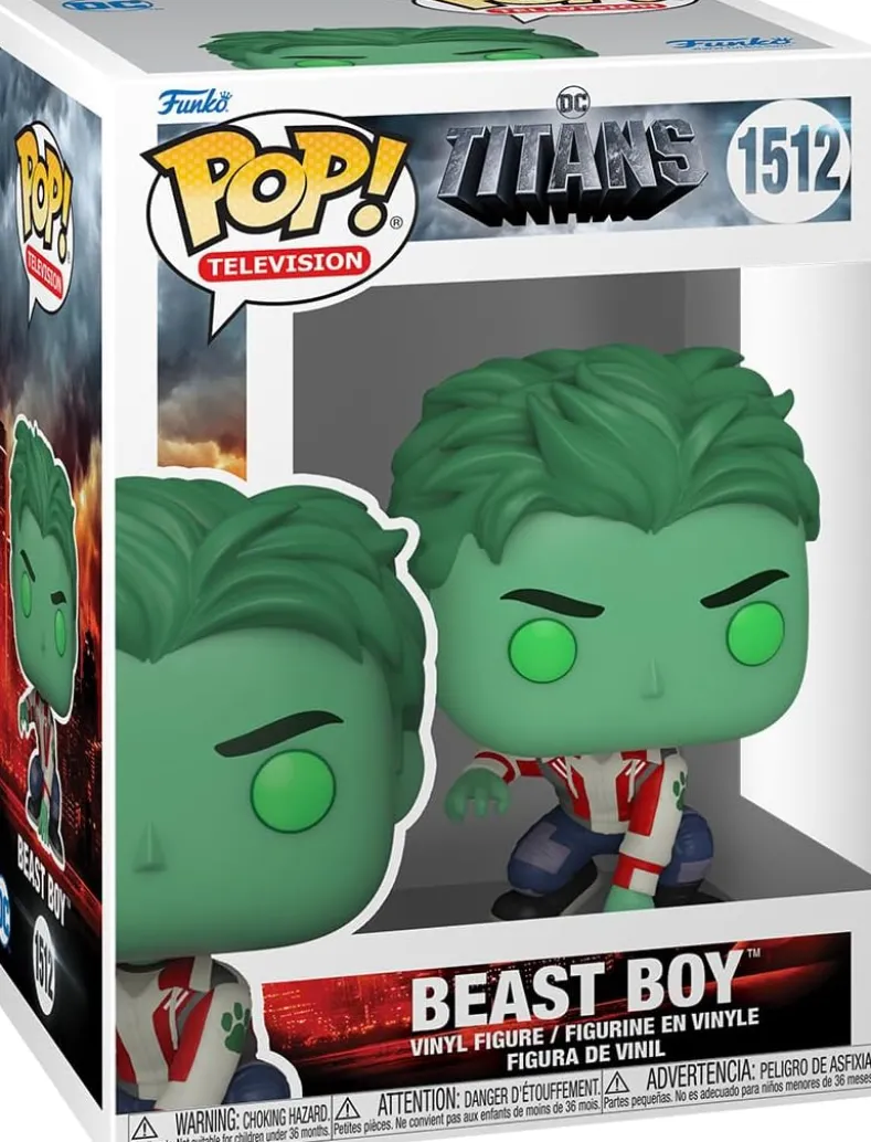 Funko Pop! Titans - Beast Boy #1512