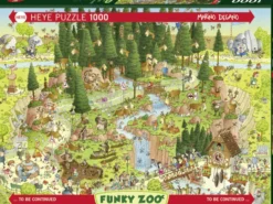 Funky Zoo - Black Forest Habitat Puzzel (1000 stukjes)