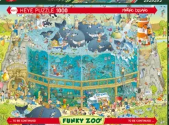 Funky Zoo - Ocean Habitat Puzzel (1000 stukjes)