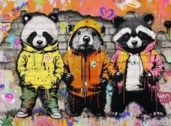 Furry Friends Puzzel (500 stukjes)