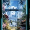 Future Cities - Markets District Puzzel (1000 stukjes)