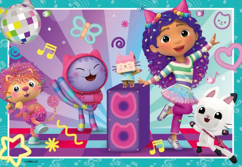 Gabby's Dollhouse Puzzel (2x24 stukjes)