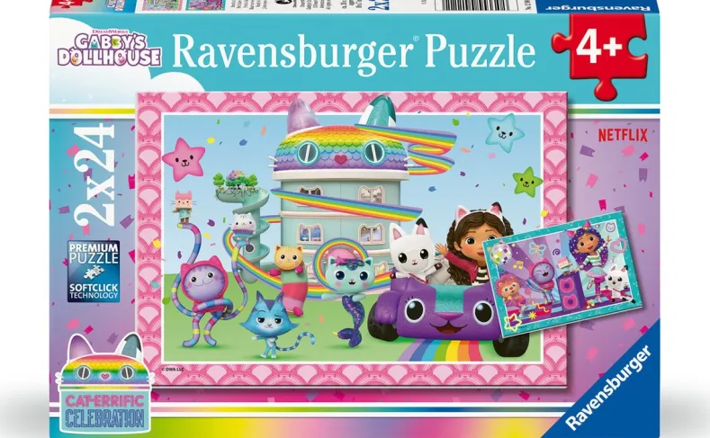 Gabby's Dollhouse Puzzel (2x24 stukjes)