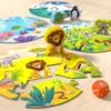 Game meets Puzzle - Waar Wonen de Leeuw en zijn Dierenvriendjes?