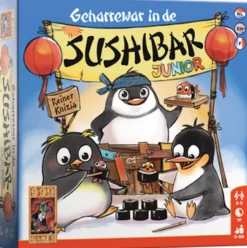 Geharrewar in de Sushibar Junior