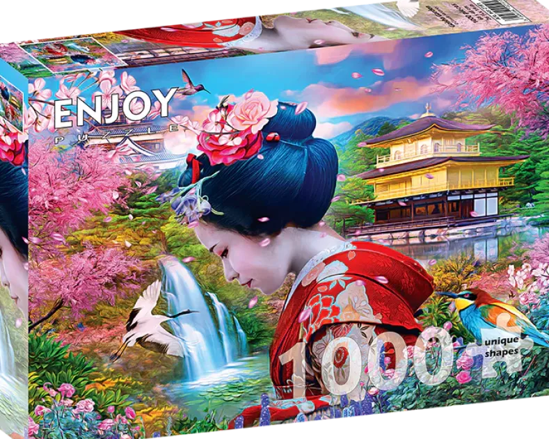 Geisha Garden Puzzel (1000 stukjes)