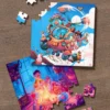 Gekke Helicopter Puzzel Spel