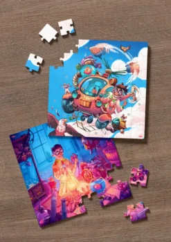 Gekke Helicopter Puzzel Spel