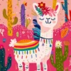 Gentle Llama Puzzel (1000 stukjes)