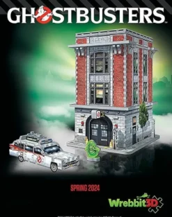 Ghostbusters Firehouse Headquarters 3D Puzzel (500 stukjes)