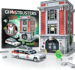 Ghostbusters Firehouse Headquarters 3D Puzzel (500 stukjes)