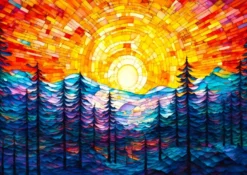 Glorious Sunset Puzzel (1000 stukjes)