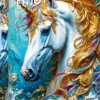 Golden Unicorn Puzzel (1000 stukjes)